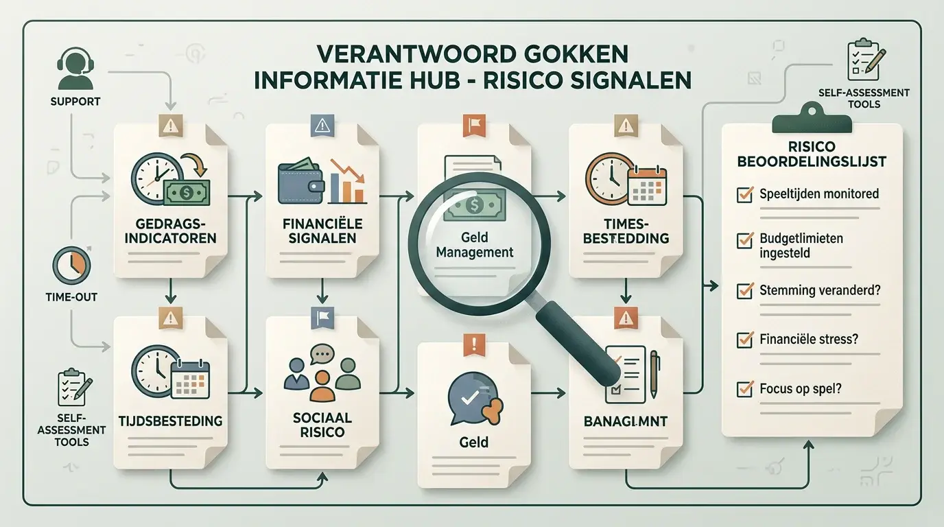Risicokaart met signalen rond kansspelaanbod